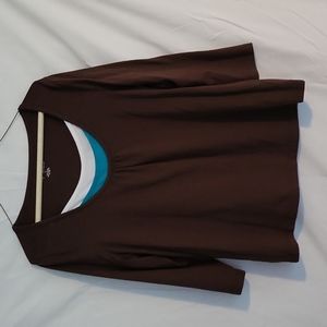 Kim Rogers, Large, 100% cotton quarter length sleeve